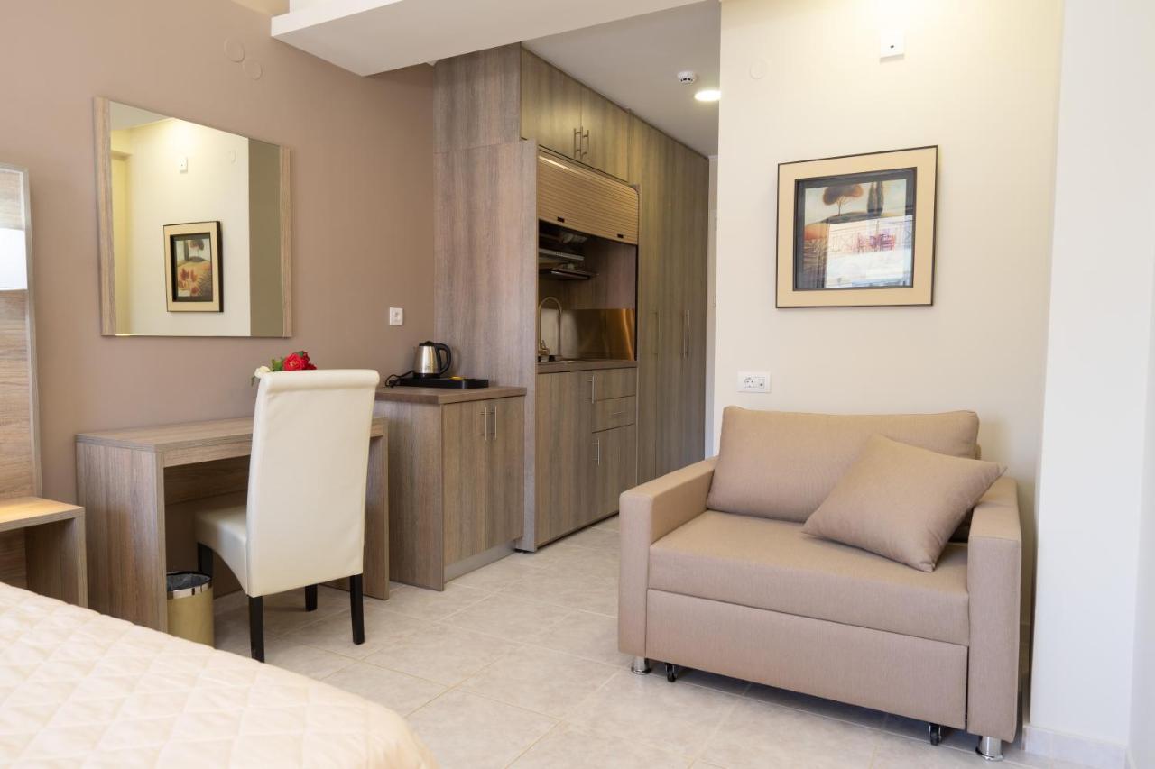 Diamanto Complex Aparthotel Karavomylos Eksteriør bilde